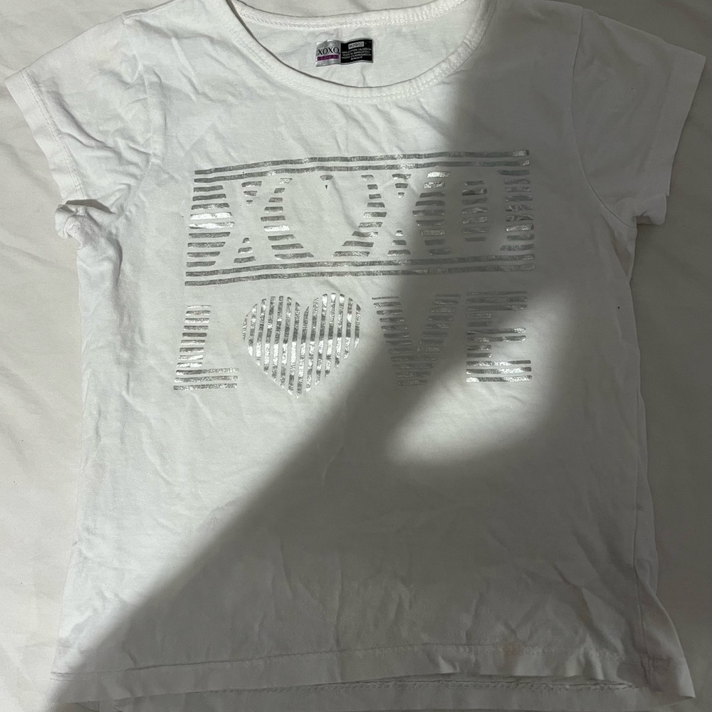 Xoxo Love Little Girls Shirt, Size 10/12